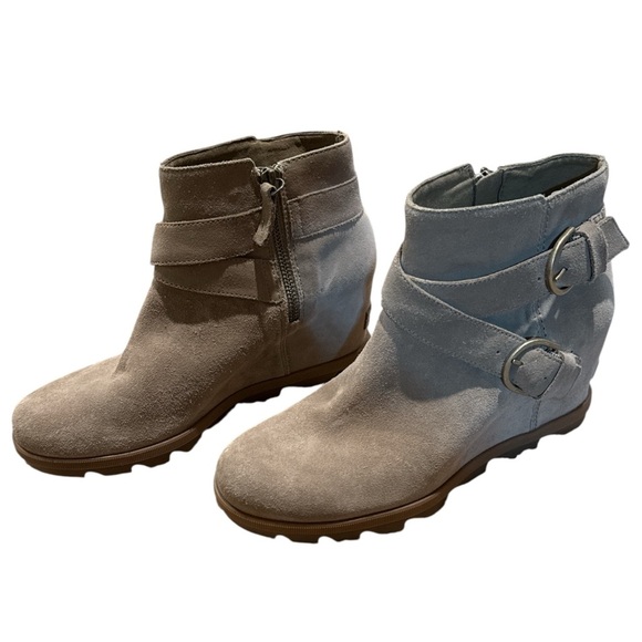 EUC - Sorel Joan of Arctic Wedge ll Buckle Boot - Size 10.5 - Picture 4 of 7